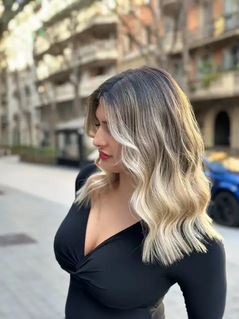 Balayage y rubios — trabajo de Pepa Romero