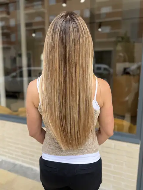 Balayage y rubios — trabajo de Pepa Romero
